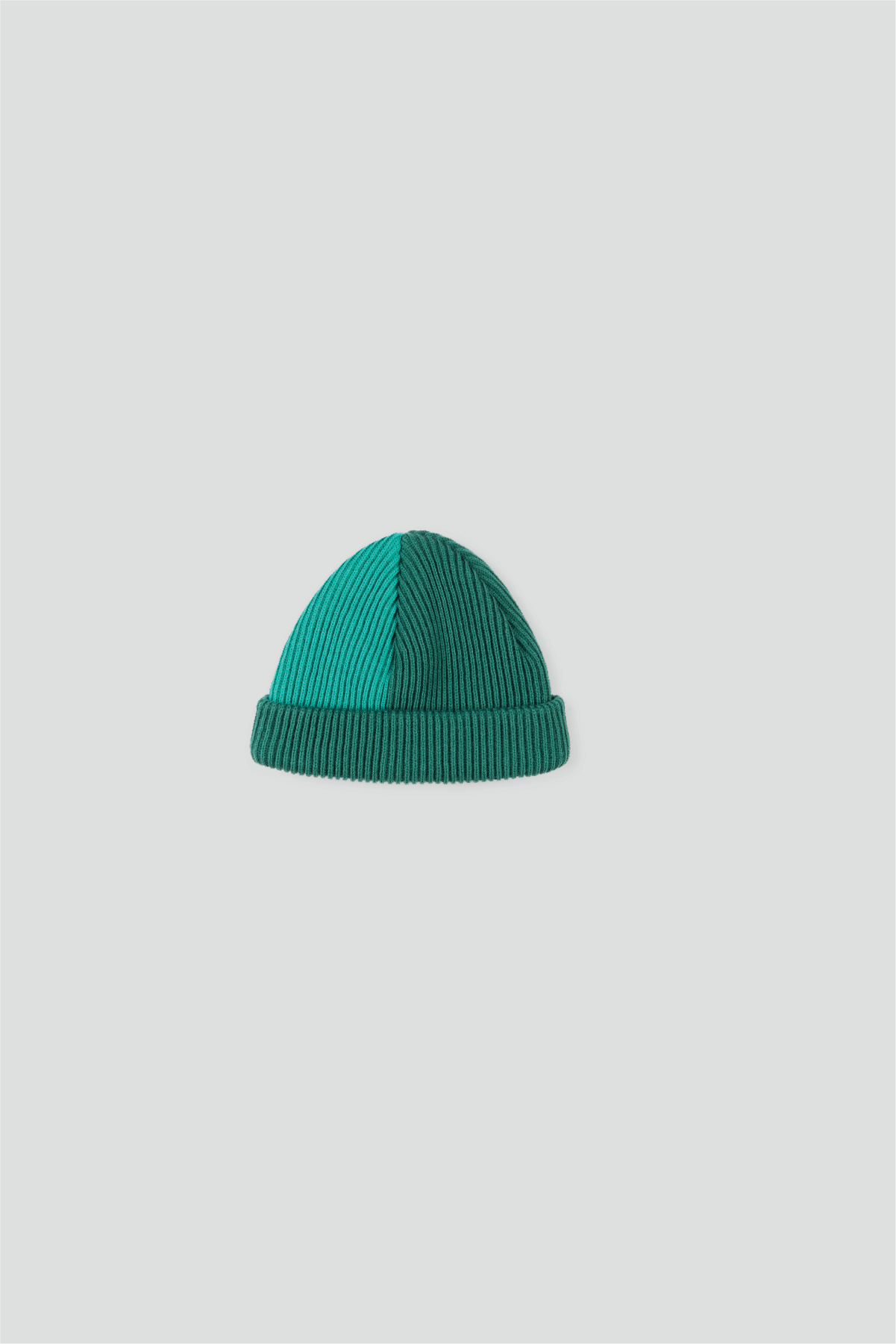 TWO TONE GREEN STORM BEANIE