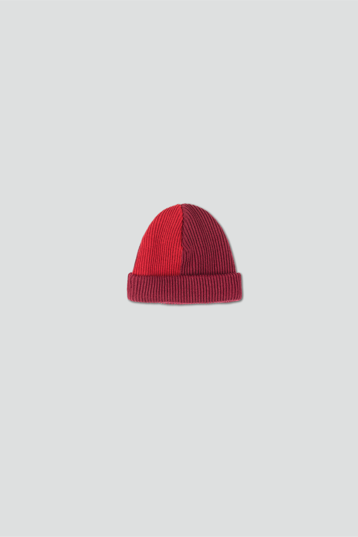 TWO TONE MAROON STORM BEANIE