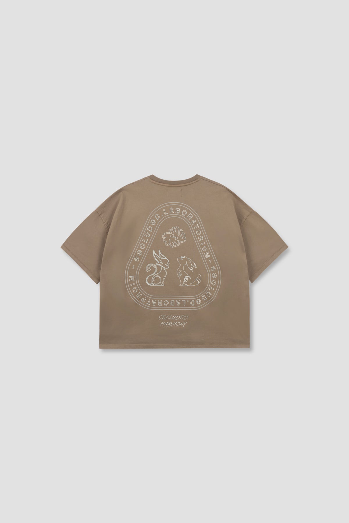 SECLUDED.LAB EVEE HARMONY OLIVE TEE