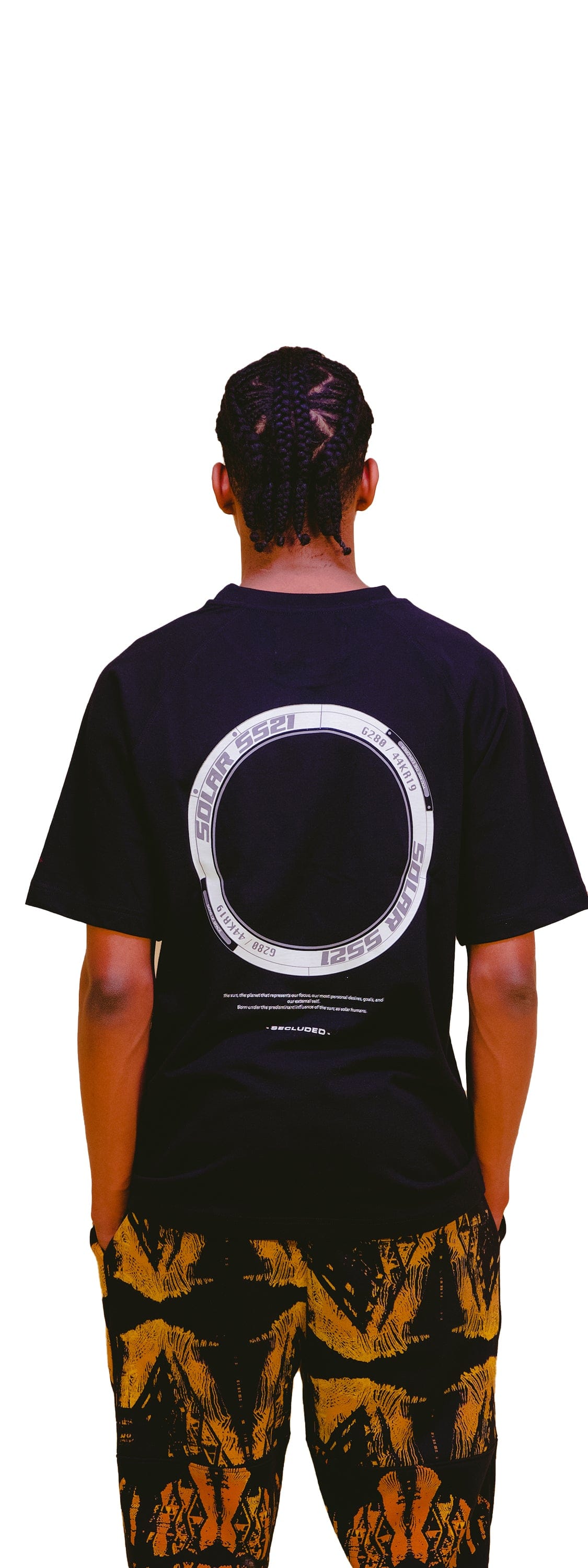 SOLAR SUN SCRIPT T-SHIRT