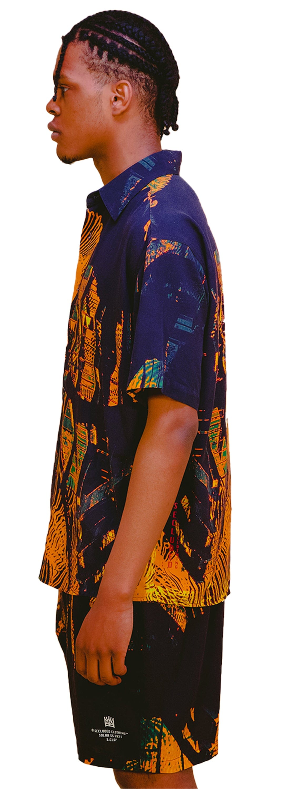 SOLAR GALAXY KENTE SHIRT