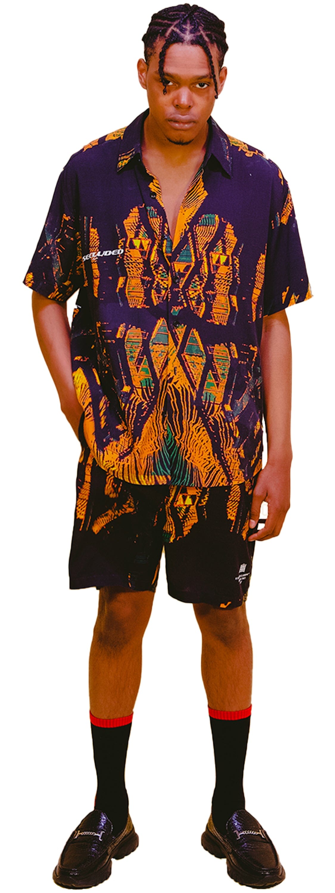 SOLAR GALAXY KENTE SHIRT