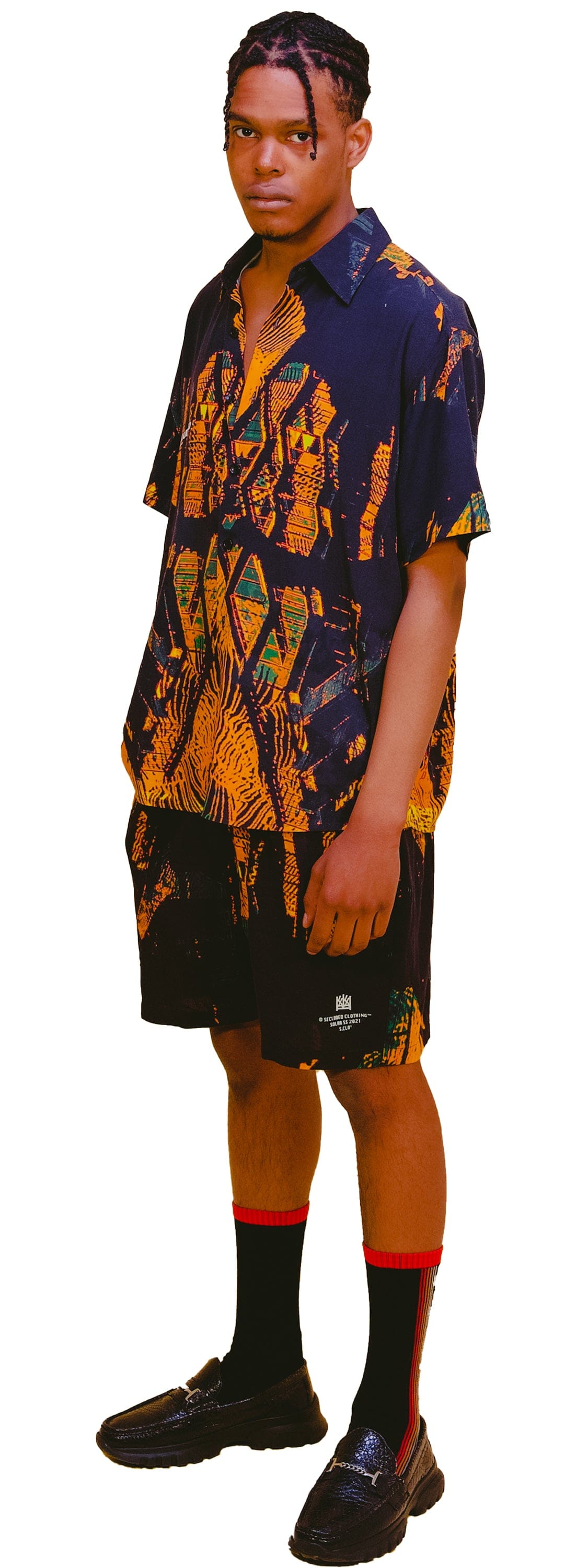 SOLAR GALAXY KENTE SHIRT