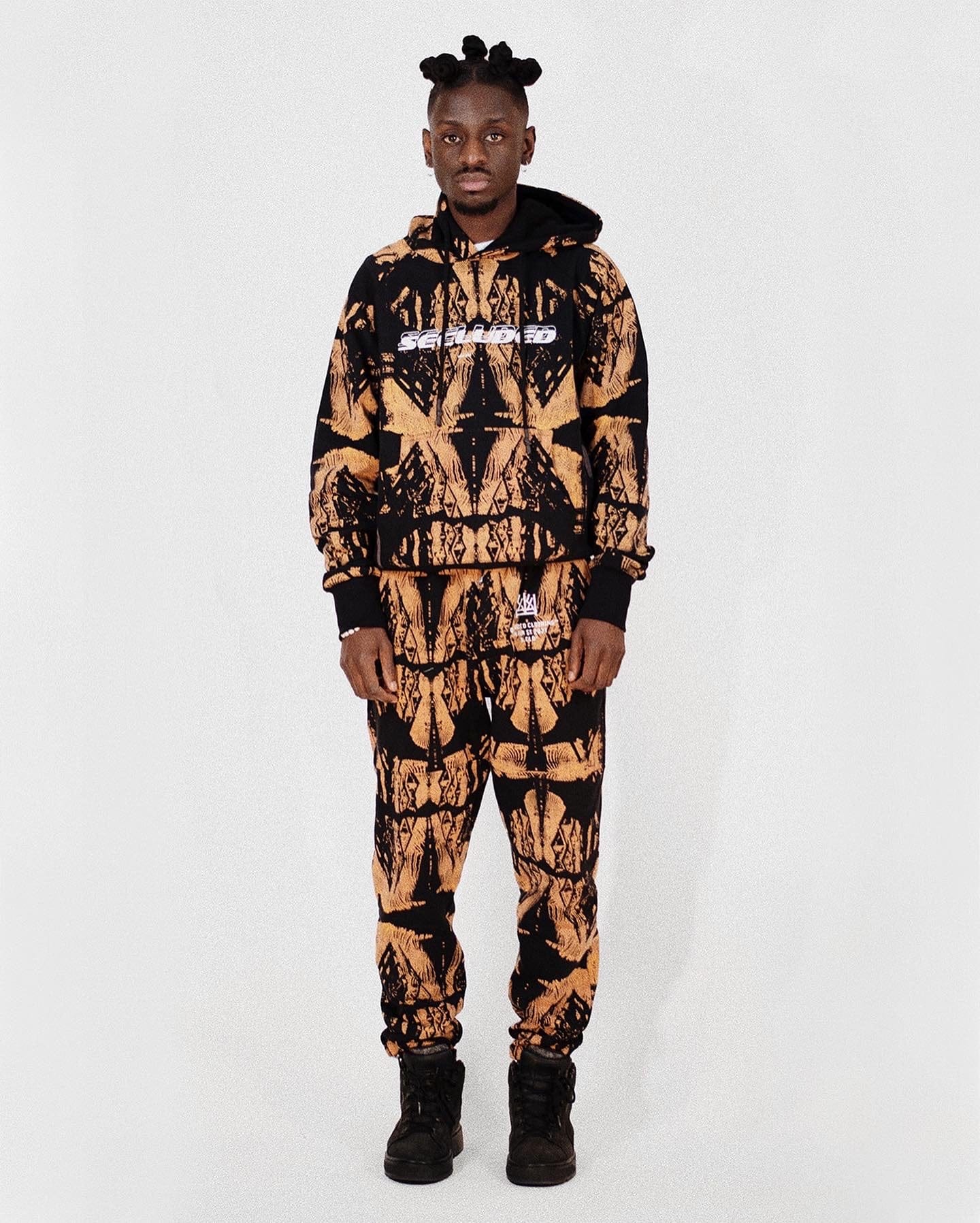 GALAXY GLITCH SWEAT PANTS