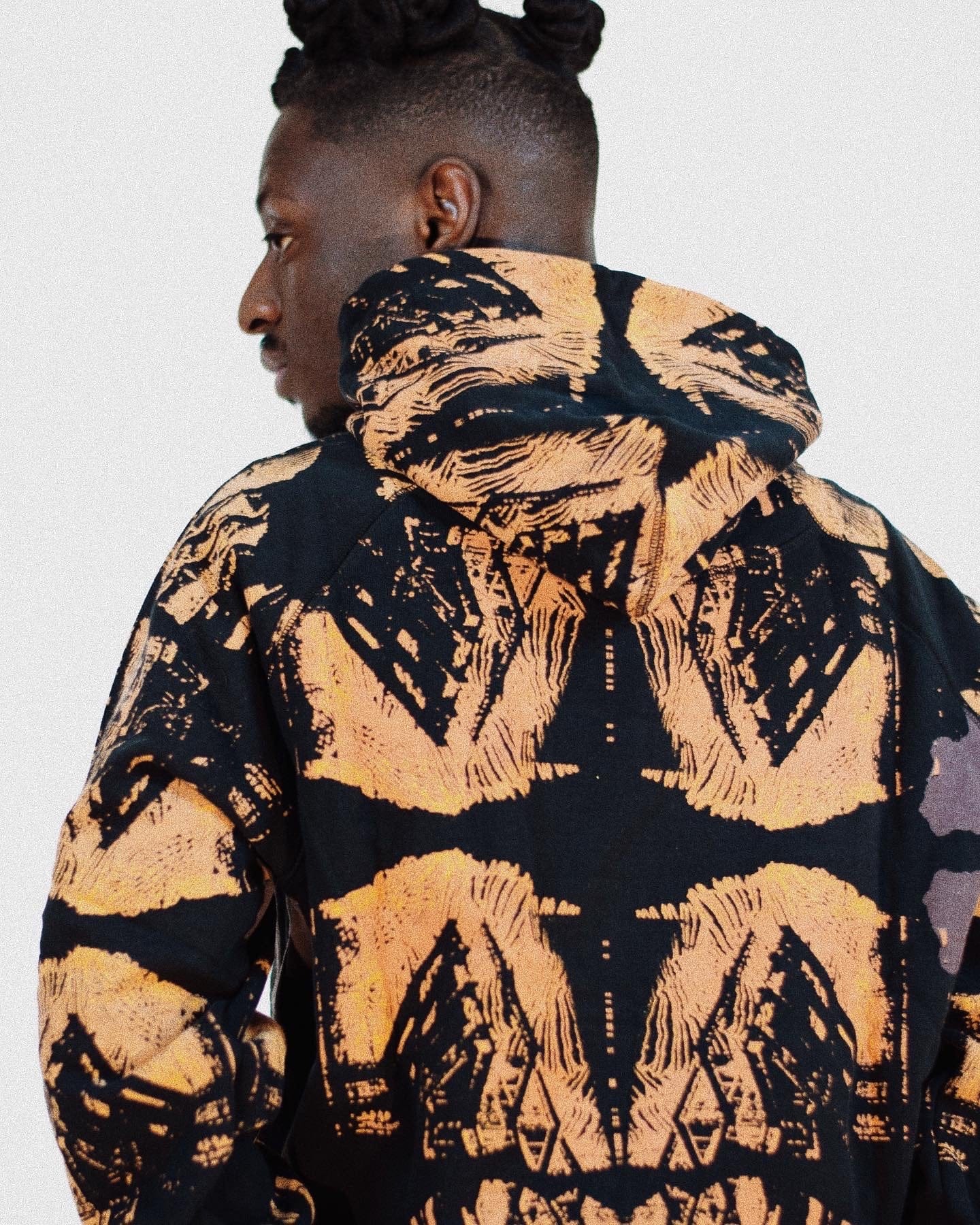GALAXY GLITCH SWEAT HOODIE