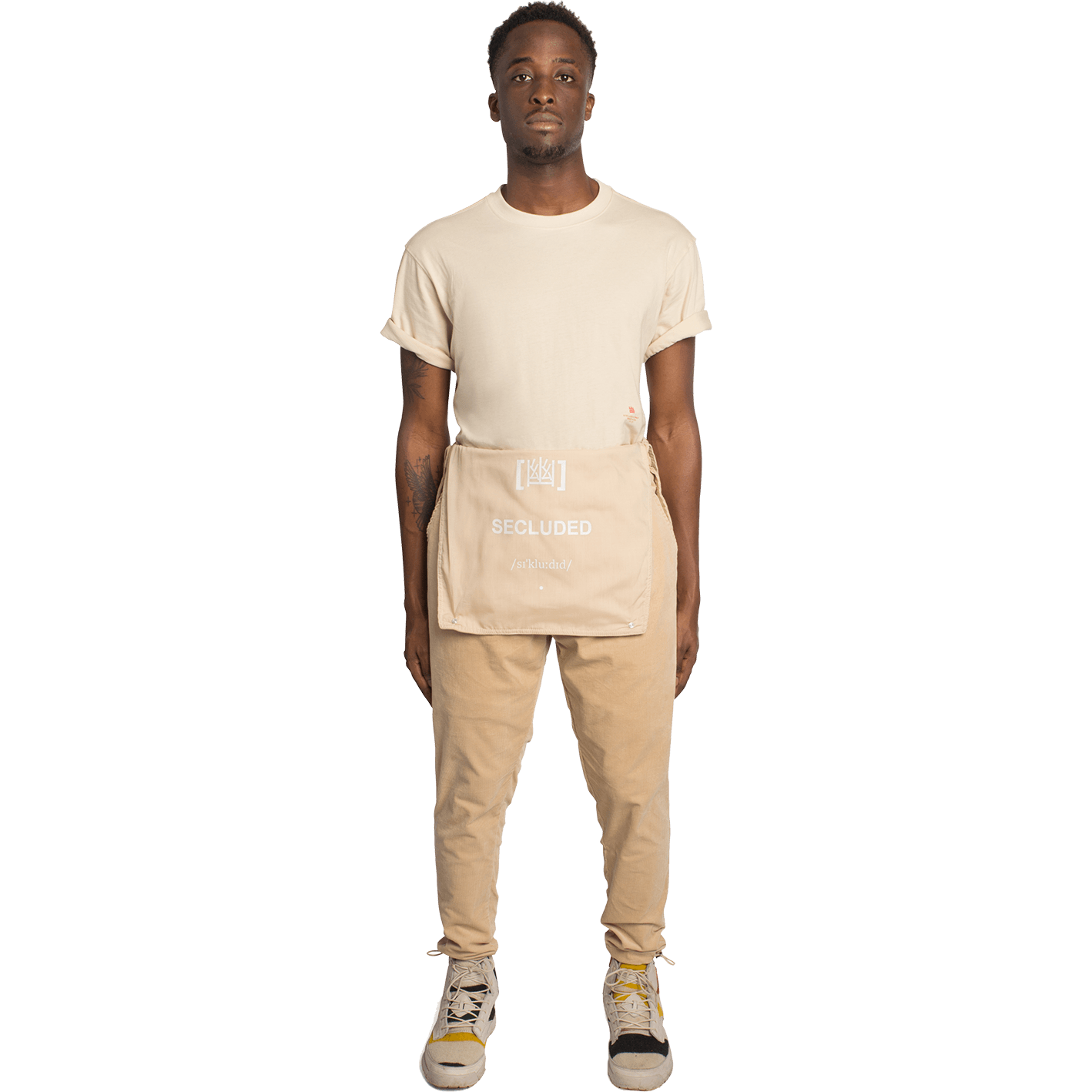 Secluded Beige Origin Tee