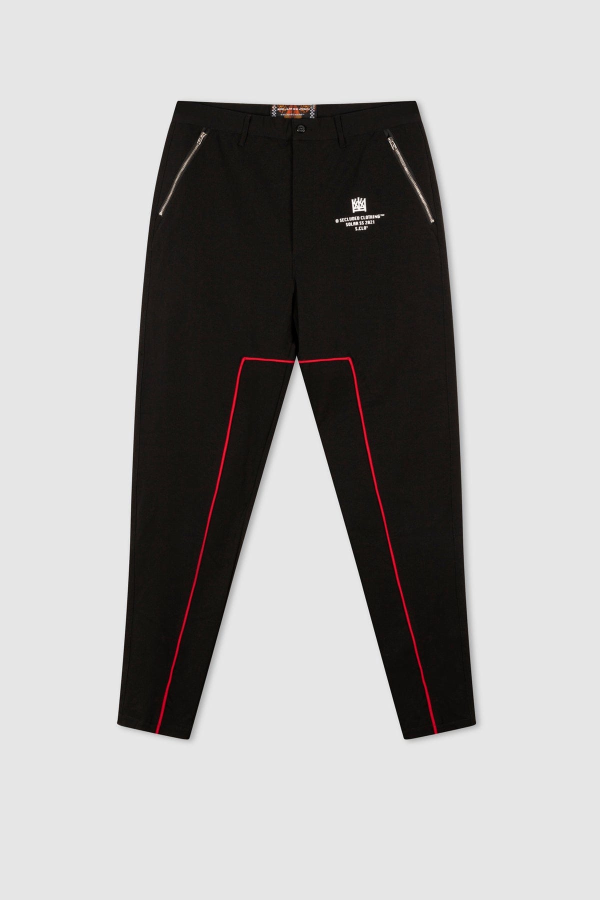 SOLAR ORIGIN BLACK ROADMAN TROUSERS 2.0