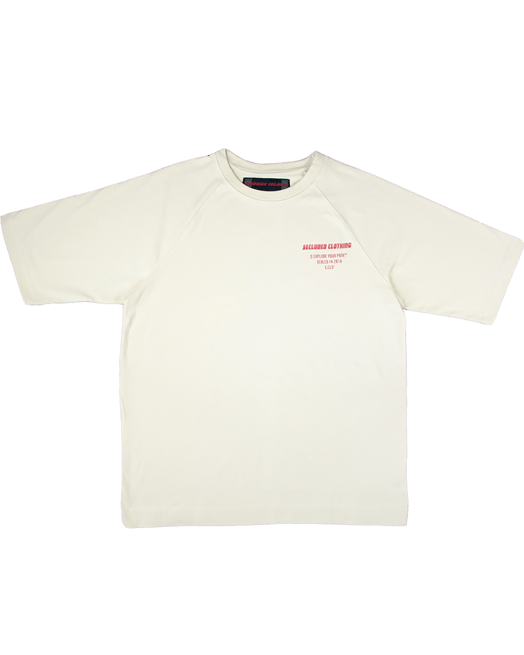 Secluded Savage Island Beige Tee