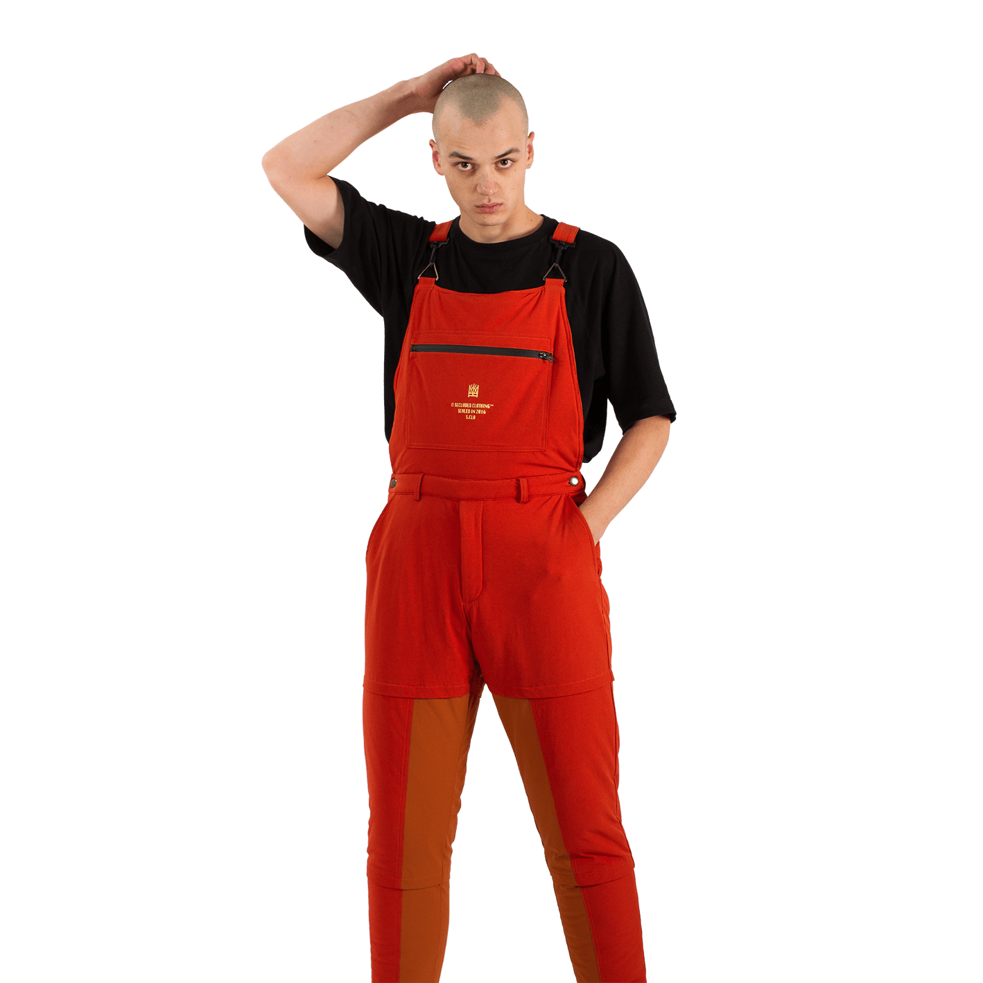 ORIGIN ORANGE NYLON OVERALL