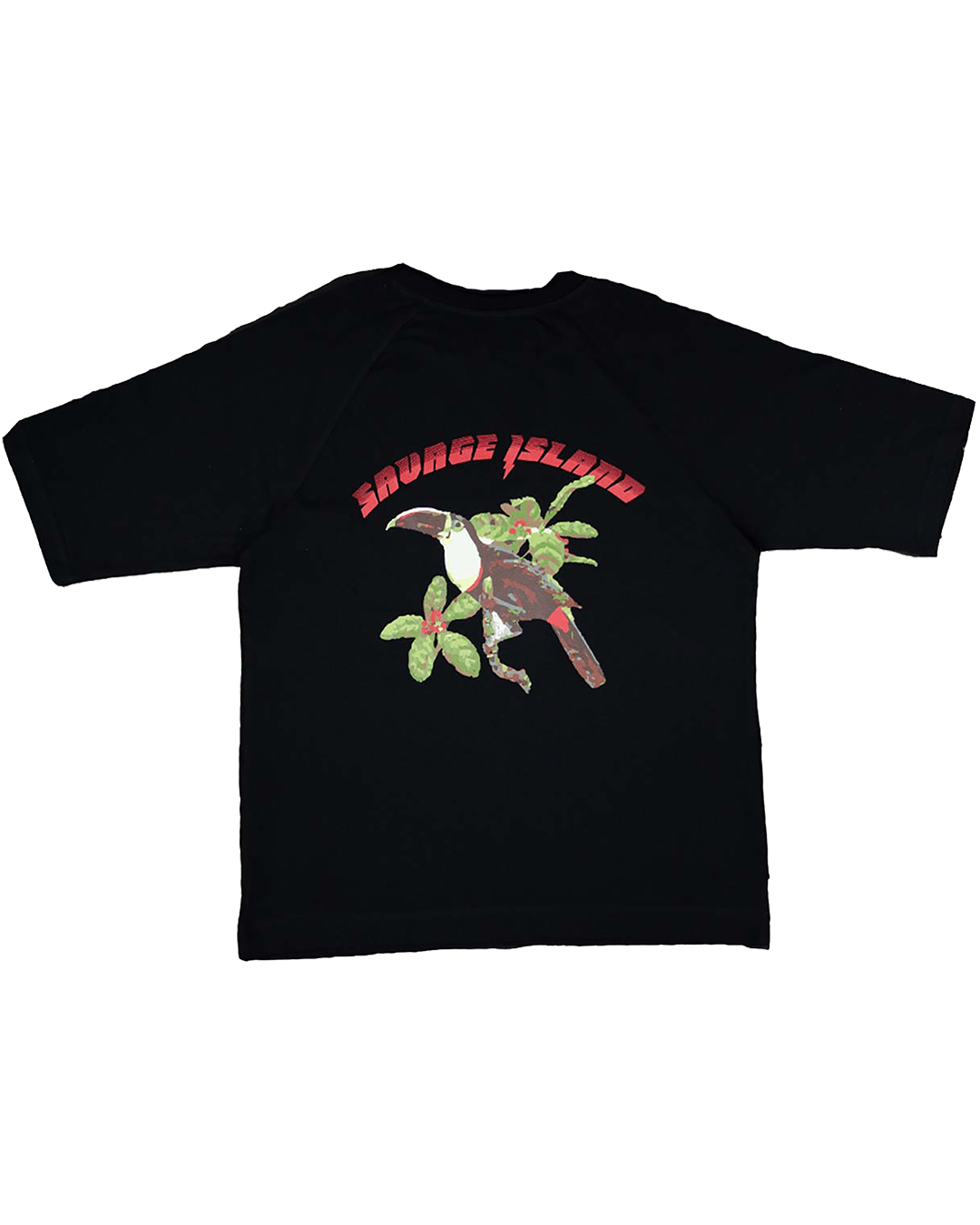 Secluded Savage Island Black Tee