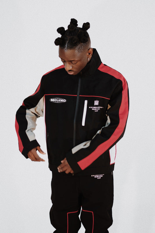 SOLAR ORIGIN BLACK ROADMAN JACKET 2.0
