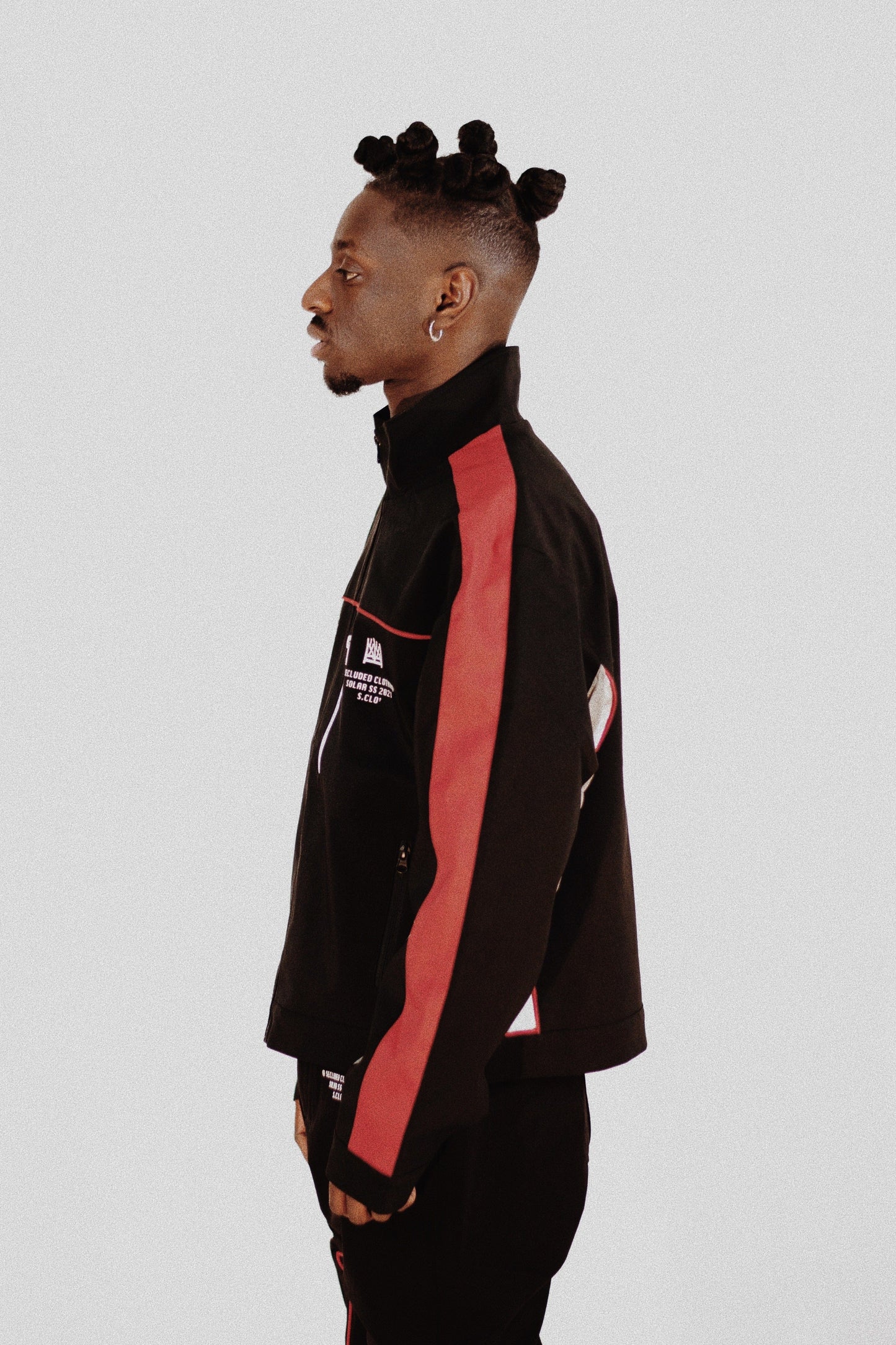 SOLAR ORIGIN BLACK ROADMAN JACKET 2.0