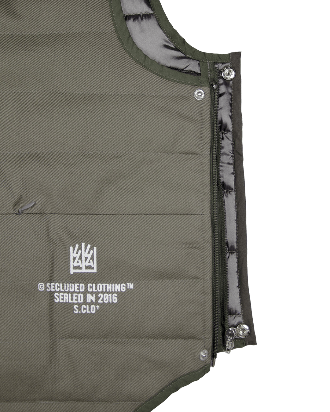 Secluded Yakuza Vest Olive