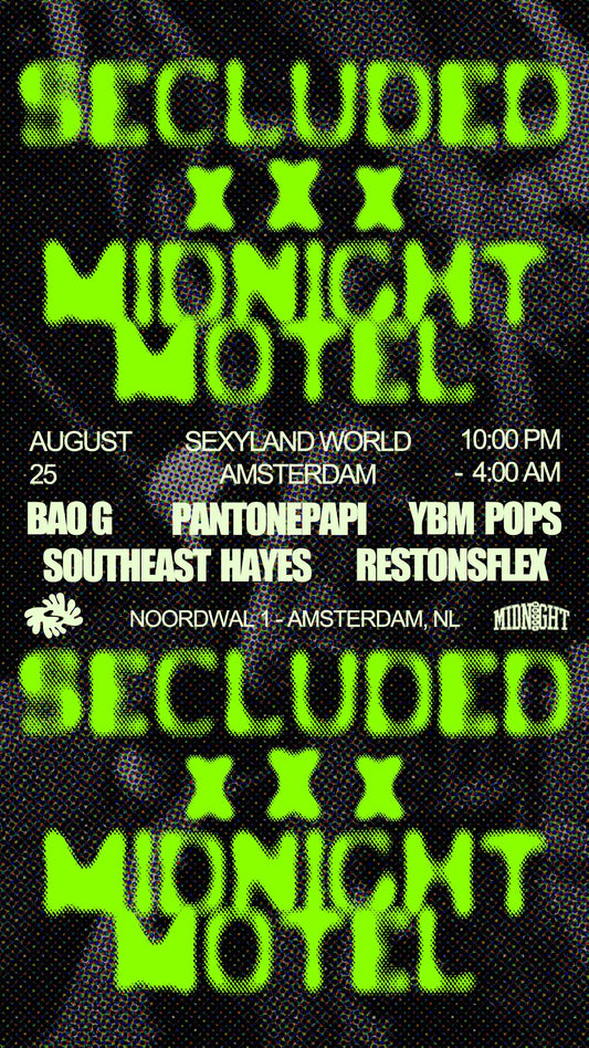 SECLUDED X MIDNIGHT MOTEL @RADIORADIO