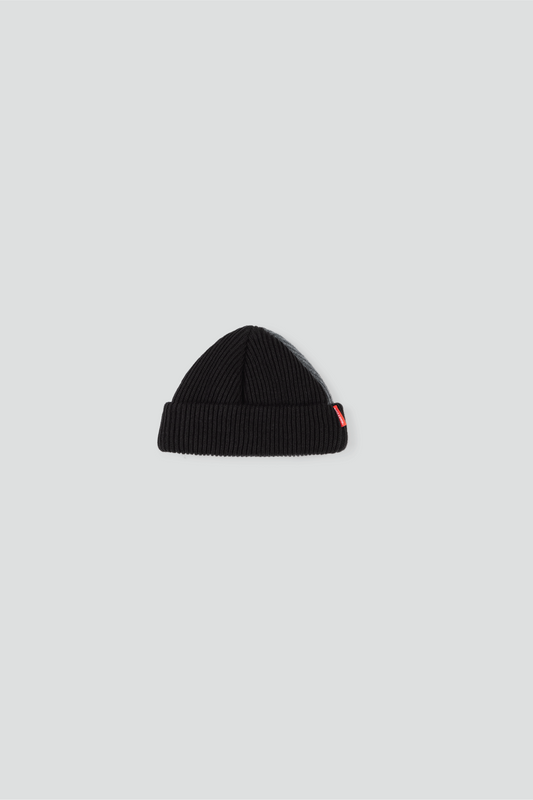 TWO TONE BLACK STORM BEANIE