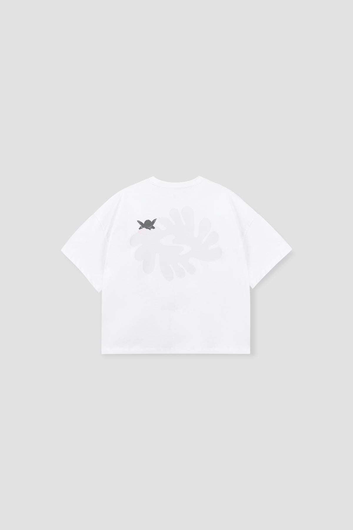 SECLUDED.LAB DREADED CUPID WHITE TEE