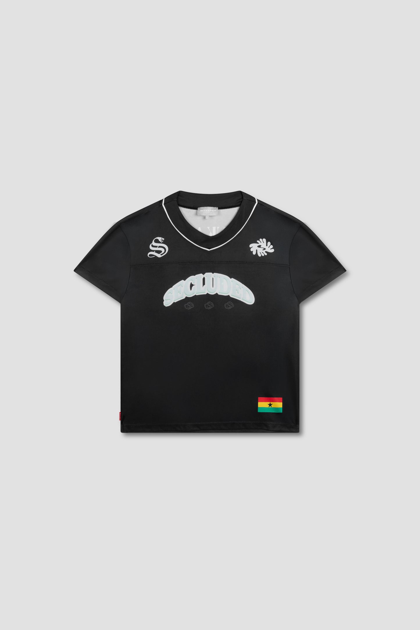 SECLUDED.LAB ADINKRA MESH JERSEY