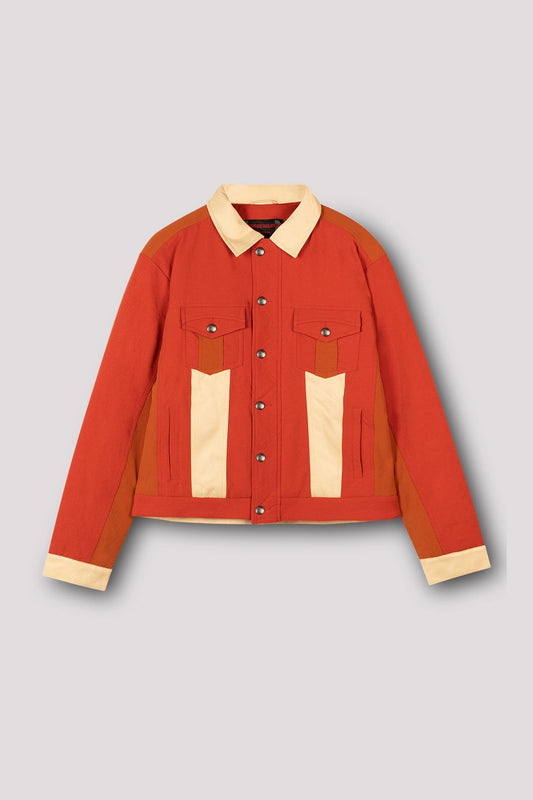 ORIGIN ORANGE NYLON JACKET